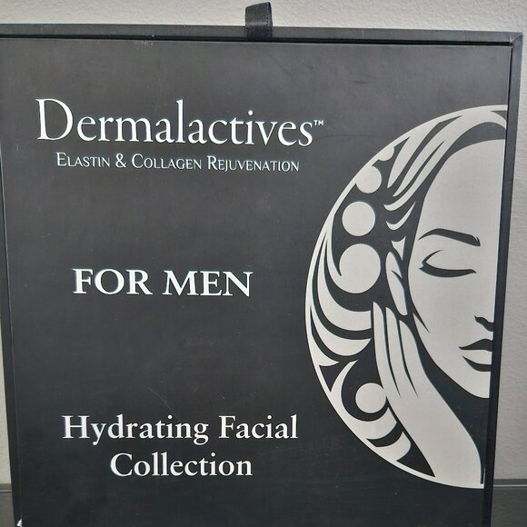 DERMALACTIVES FOR MEN HYDRATING FACIAL COLLECTION-SHAVE+AFTERSHAVE+PEEL+MOISTURE - Picture 7 of 7